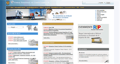 Desktop Screenshot of portaldecomert.ro